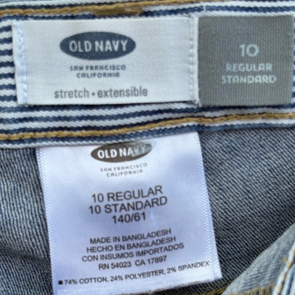 Old Navy Bundle 2 Pair of Girls Denim Bermuda Shorts | Size 10 Back to School - Picture 5 of 10